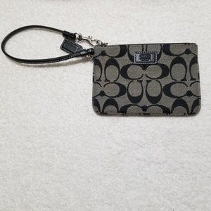 Coach wristlet handbag